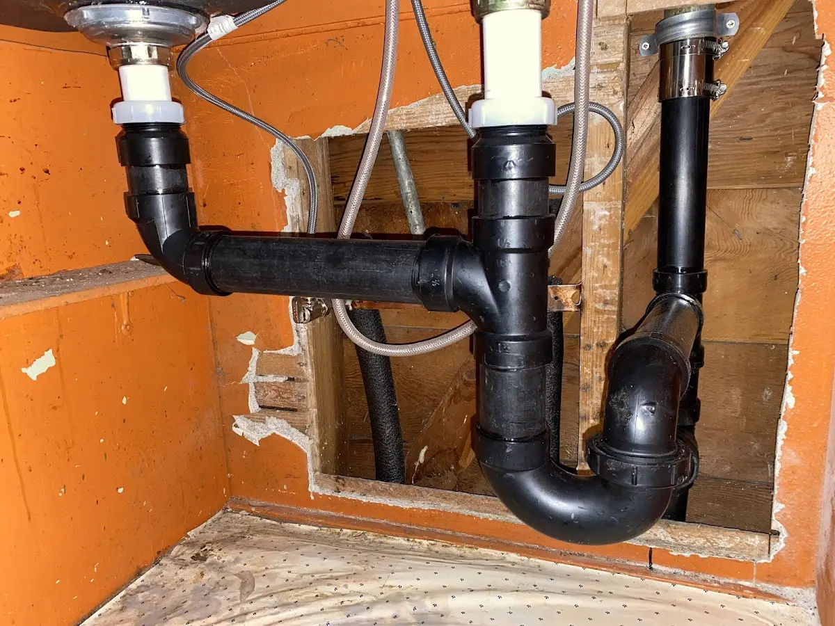 Professional Repiping Services equipment and tools on the job in Brentwood